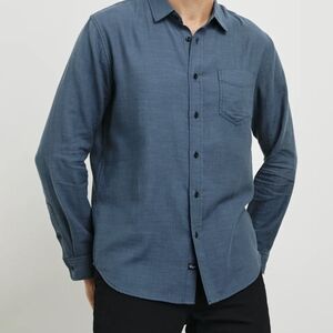 RAILS Mens Blue Long Sleeve Button Up Wyatt Shirt Size Medium NWOT